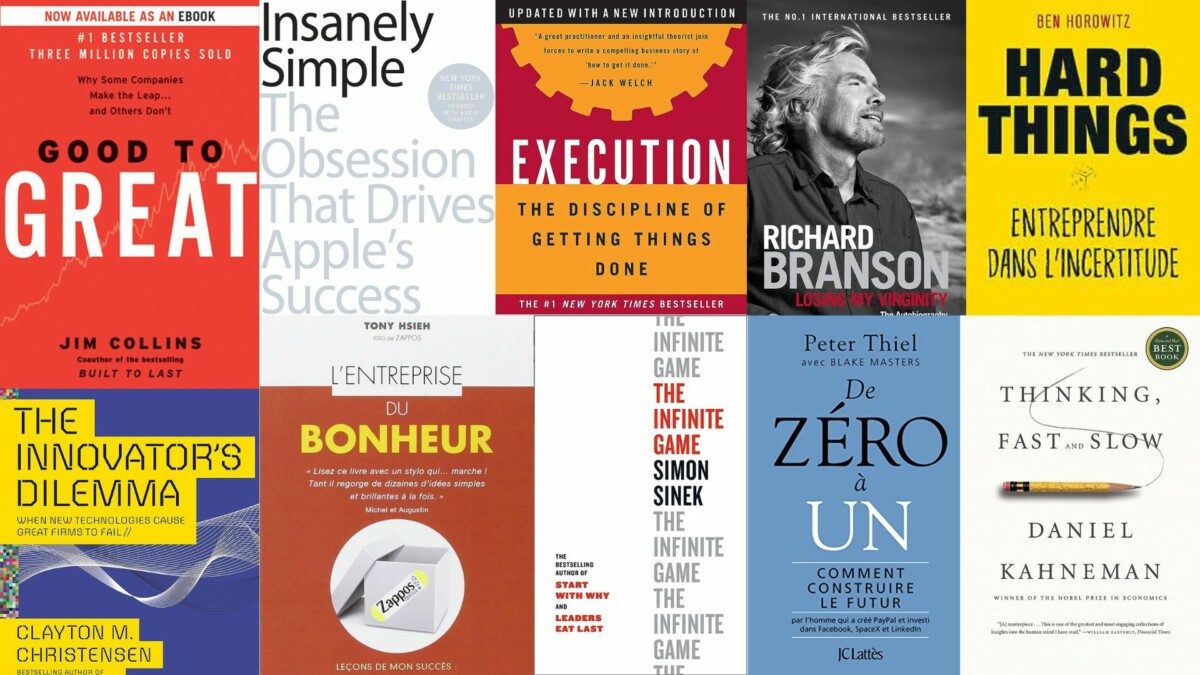 Les meilleurs livres pour entreprendre selon les invités du podcast Génération Do It Yourself